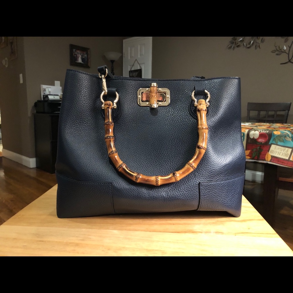 BORSE IN PELLE GENUINE LEATHER HANDBAG NWOT- NEW!